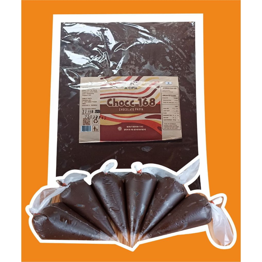 

Cokelat pasta chocc 168 250 gram