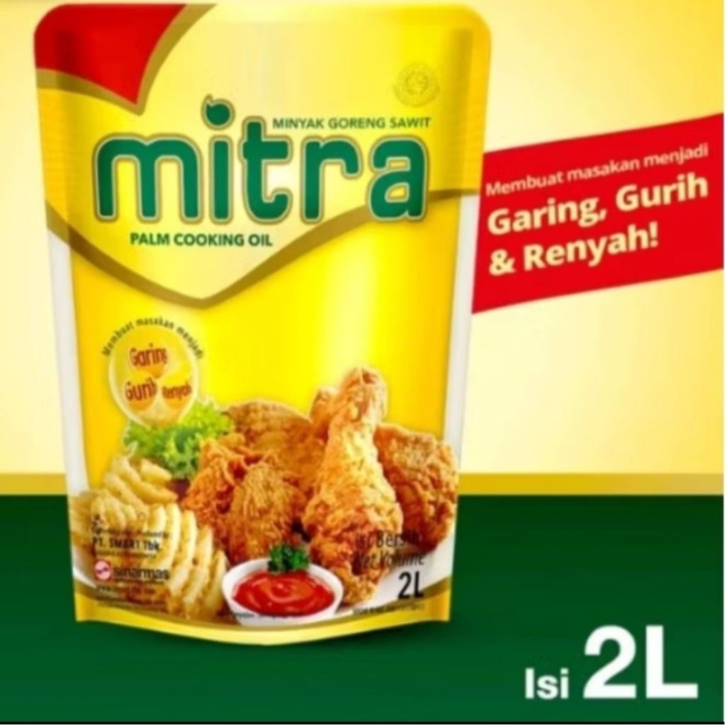 

Minyak Goreng 2 L Premium Jernih Sawit Halal Higienis ekonomis