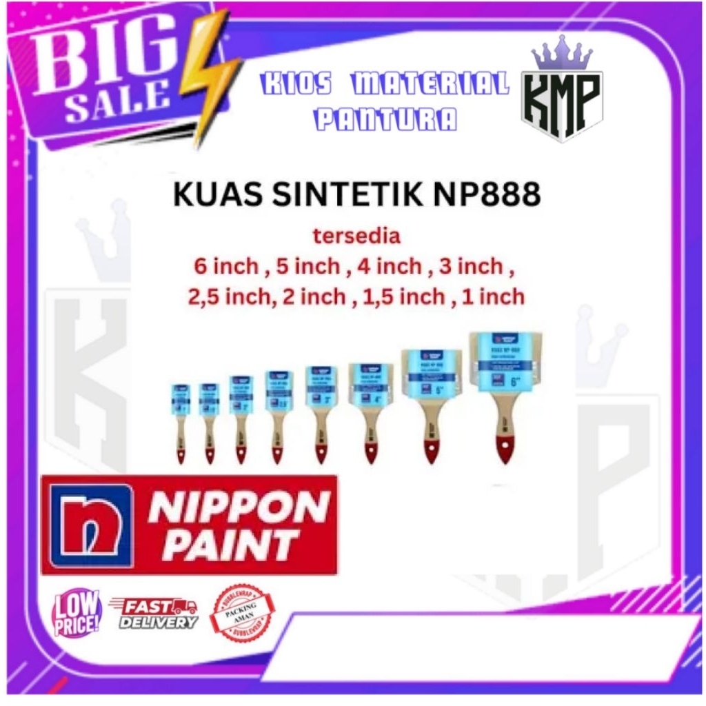 

KUAS NP888 NIPPON PAINT