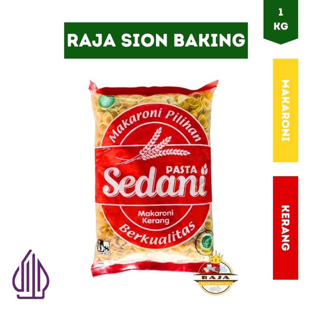 

Sedani Makaroni Kerang 1 KG / Pasta Makaroni