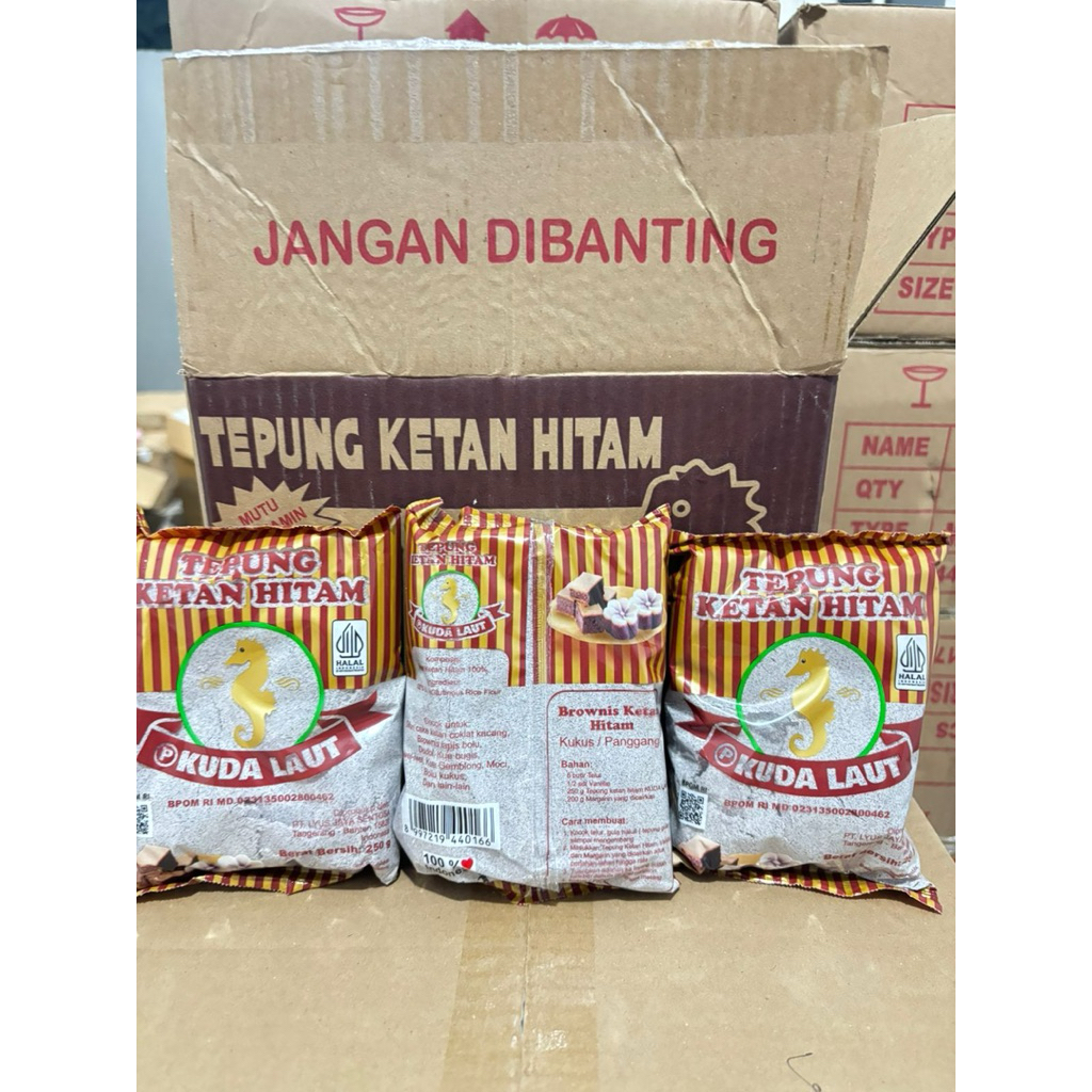 

TEPUNG KETAN HITAM CAP KUDA LAUT 250g