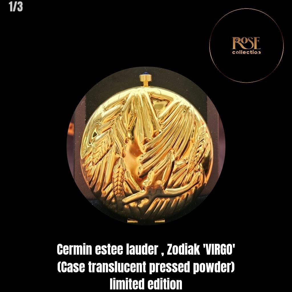 cermin case limited edition estee lauder translucent zodiak virgo 2019