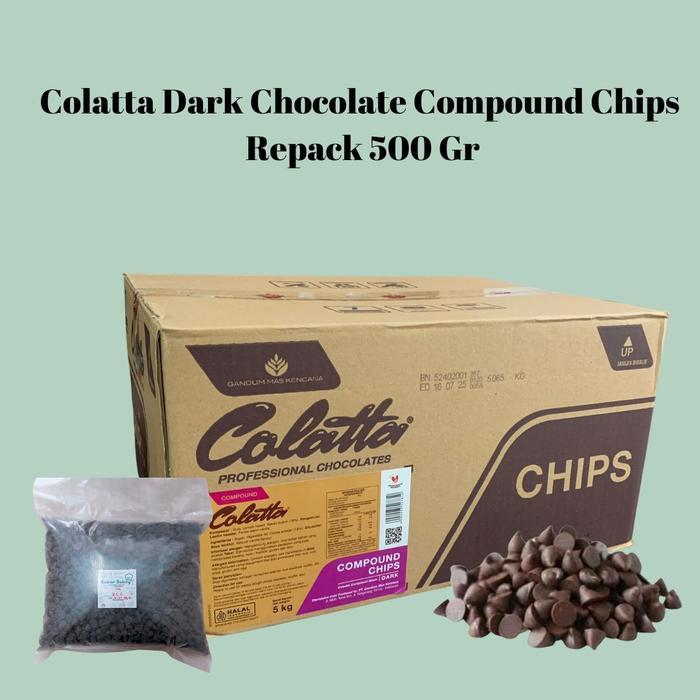 

250g & 500g colatta chip / cokelat