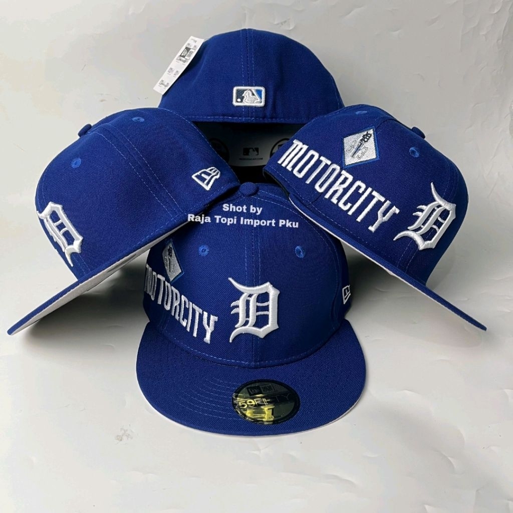 Topi Build Up Detroit Super AA+ Import - Topi Fitted Logo D