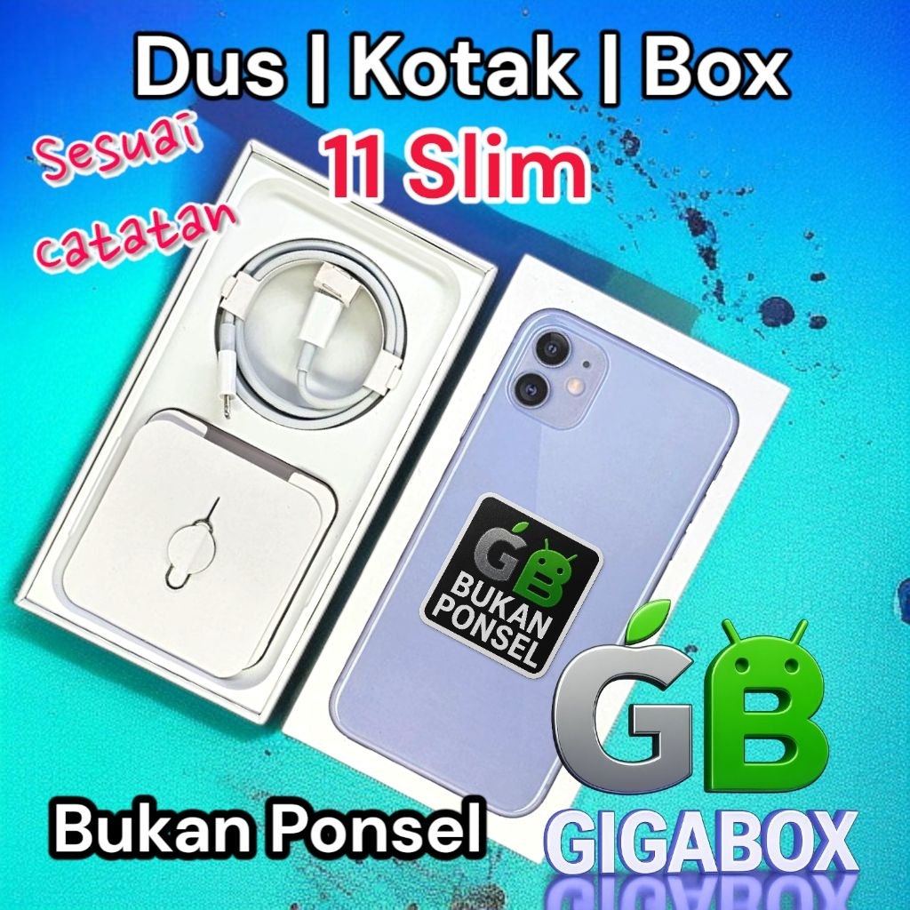 

(Sesuai Catatan) Dus | Kardus | Box 11 Slim (Fullset) – Kemasan Premium Terbaik Presisi dan Kasual Tampilan Mewah