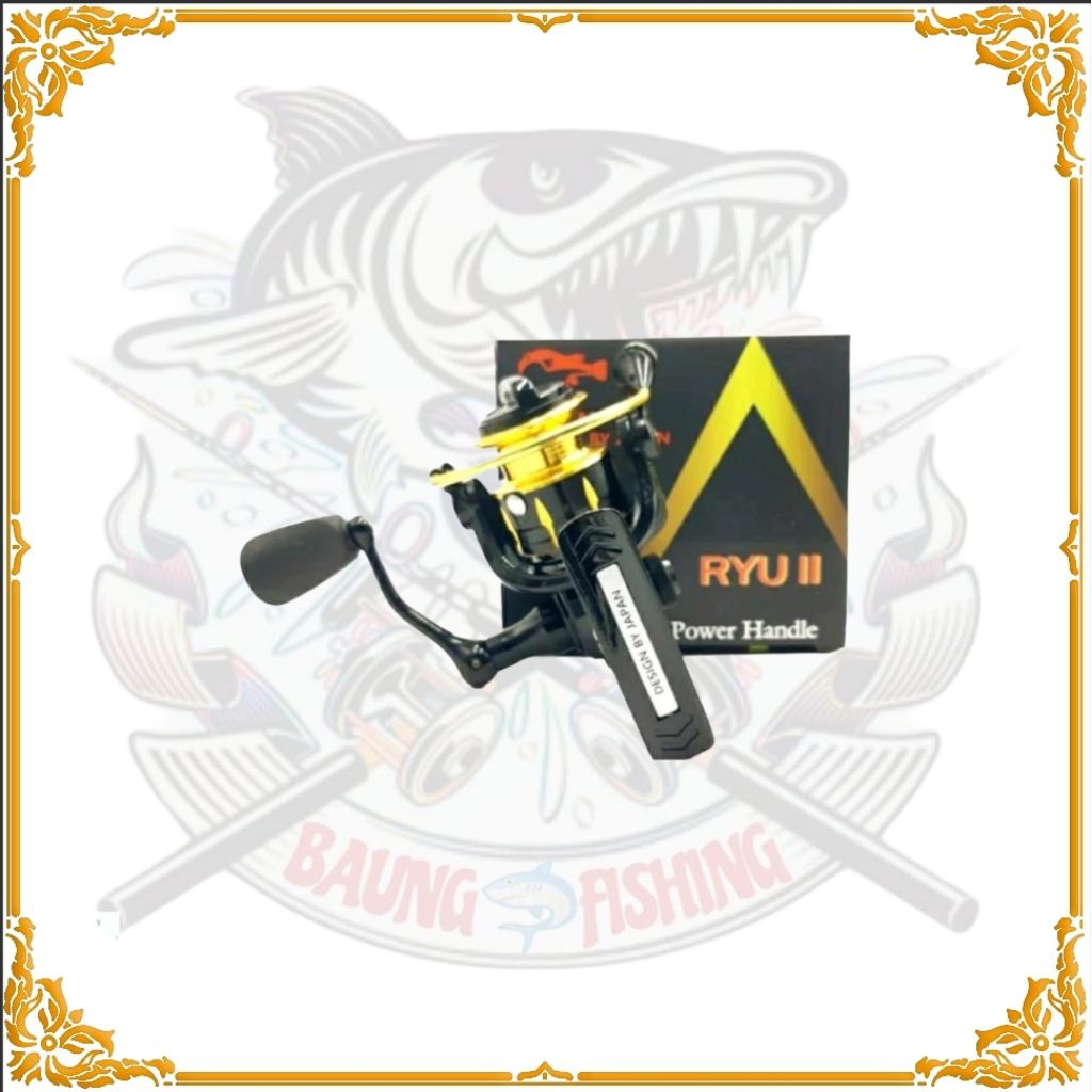 Reel fugu ryu ii 800 1000 3000 power handle