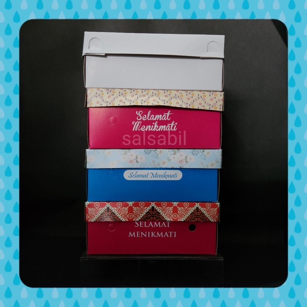 

Box nasi / dus nasi 20 x 20 x 7 isi 50 pcs