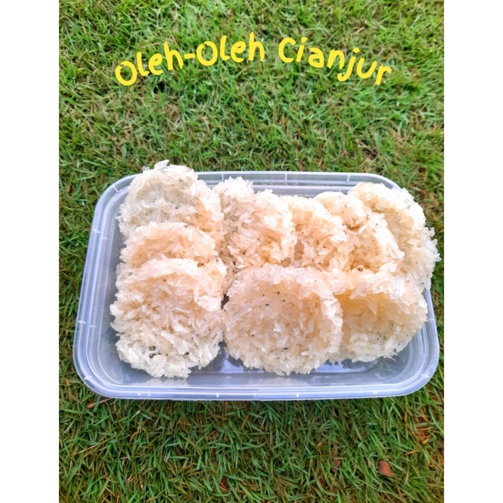 

Rengginang ketan rasa terasi dan original