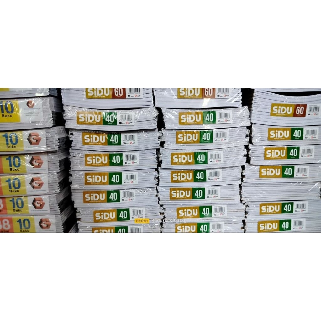 

buku sidu sampul coklat 40 lembar