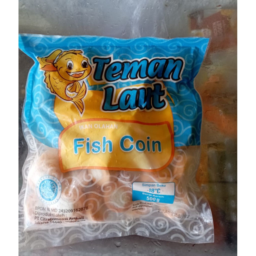 

teman laut fish koin 500g