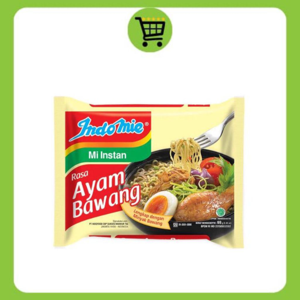 

•DailyMart• Mie Indomie Rasa Ayam Bawang 69gr | Indomie Kuah Ayam Bawang
