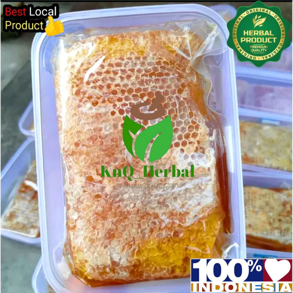 

Madu Sarang Asli Madu Lebah 500gram Honey Comb madu asli madu sarang