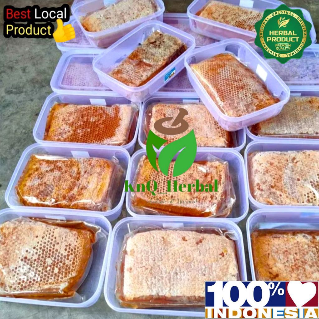 

Classica2106 Madu Sarang Asli Madu Lebah 500Gram Honey Comb Madu Asli Madu Sarang