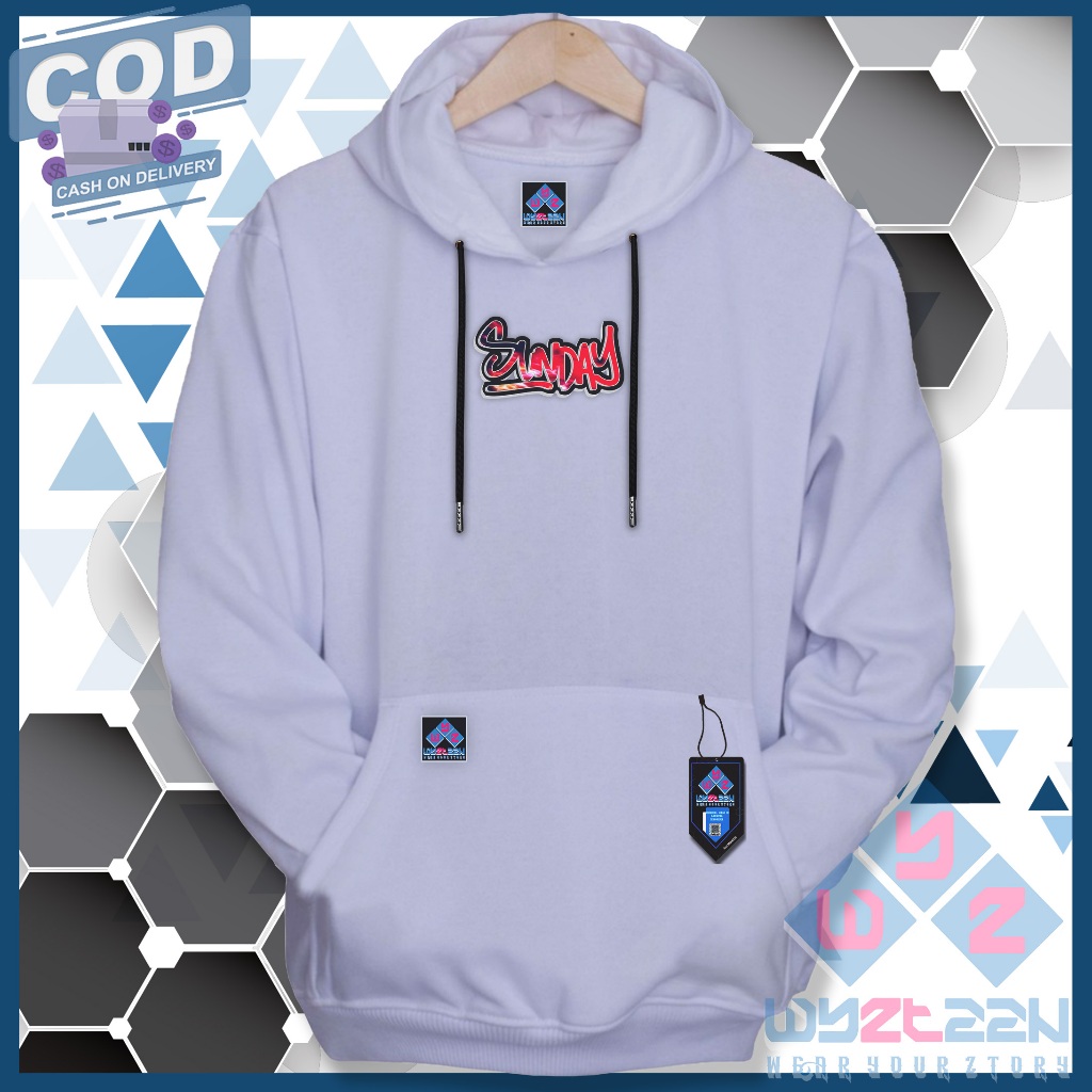 Hoodie pria original sablon graffity warna putih hoodie distro pria murah jaket sweater pria hoodie 