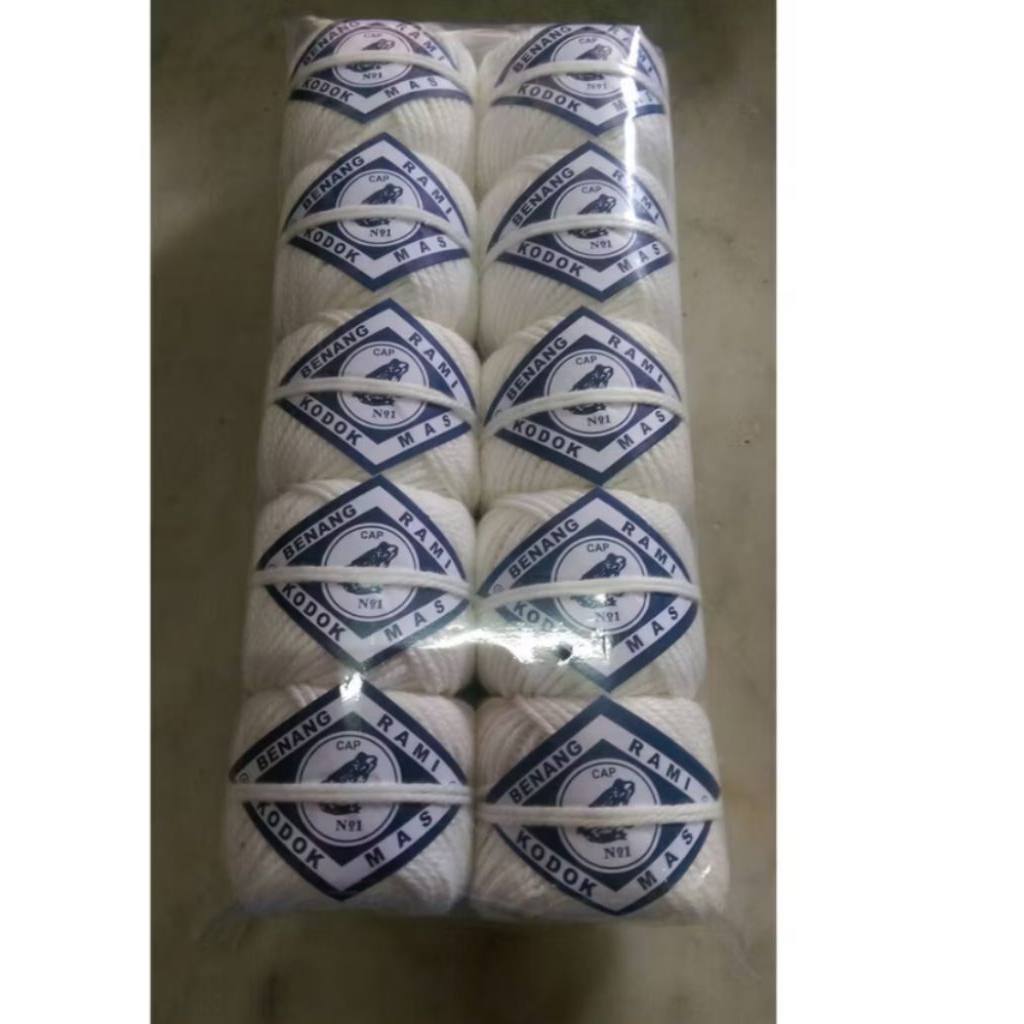 Benang kasur l benang rami l benang cap kodok l benang bakcang l tali bakcang l benang serbaguna