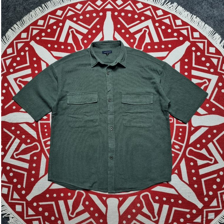 Kemeja Urban Research double Pocket lengan pendek