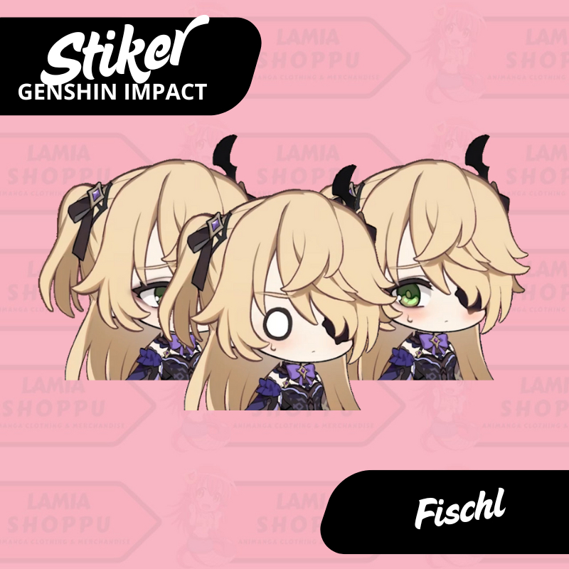 

Sticker Genshin Impact Fischl | Stiker Fischl Genshin | Sticker Fischl GI