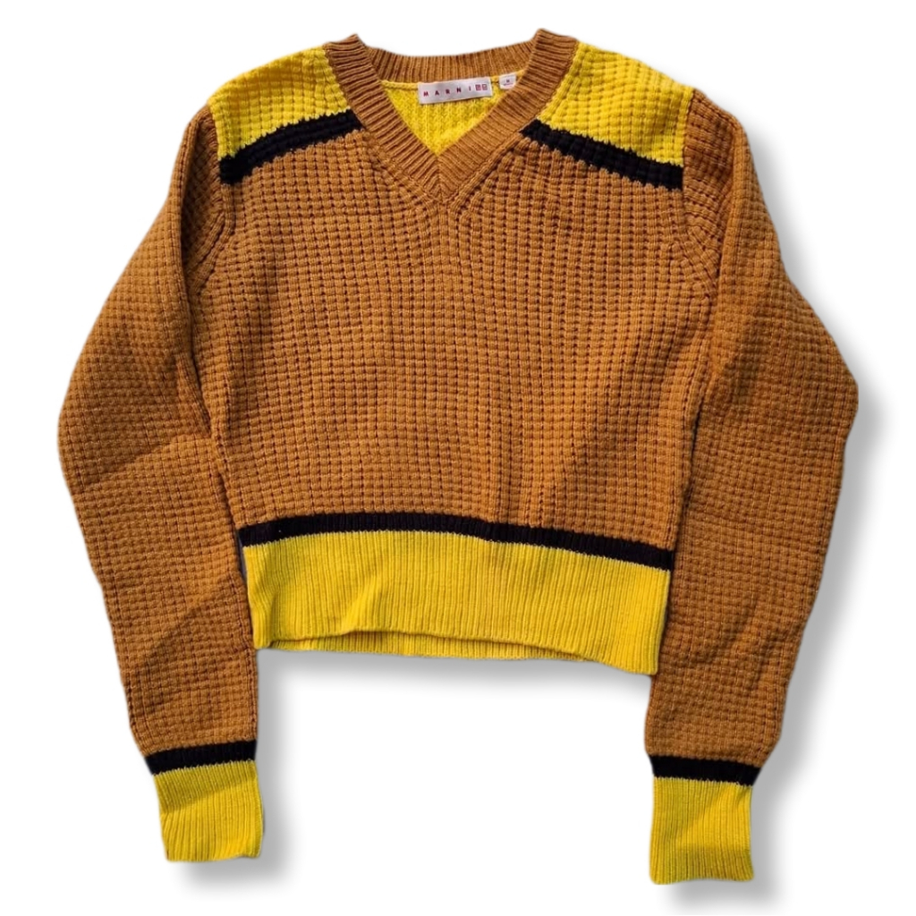 UNIQLO X MARNI CROP KNITWEAR | RAJUT | SWEATSHIRT | SWEATER CARDIGAN | GS