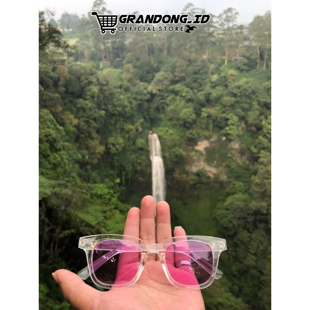 KACAMATA VINCENT Frame Clear - Ungu