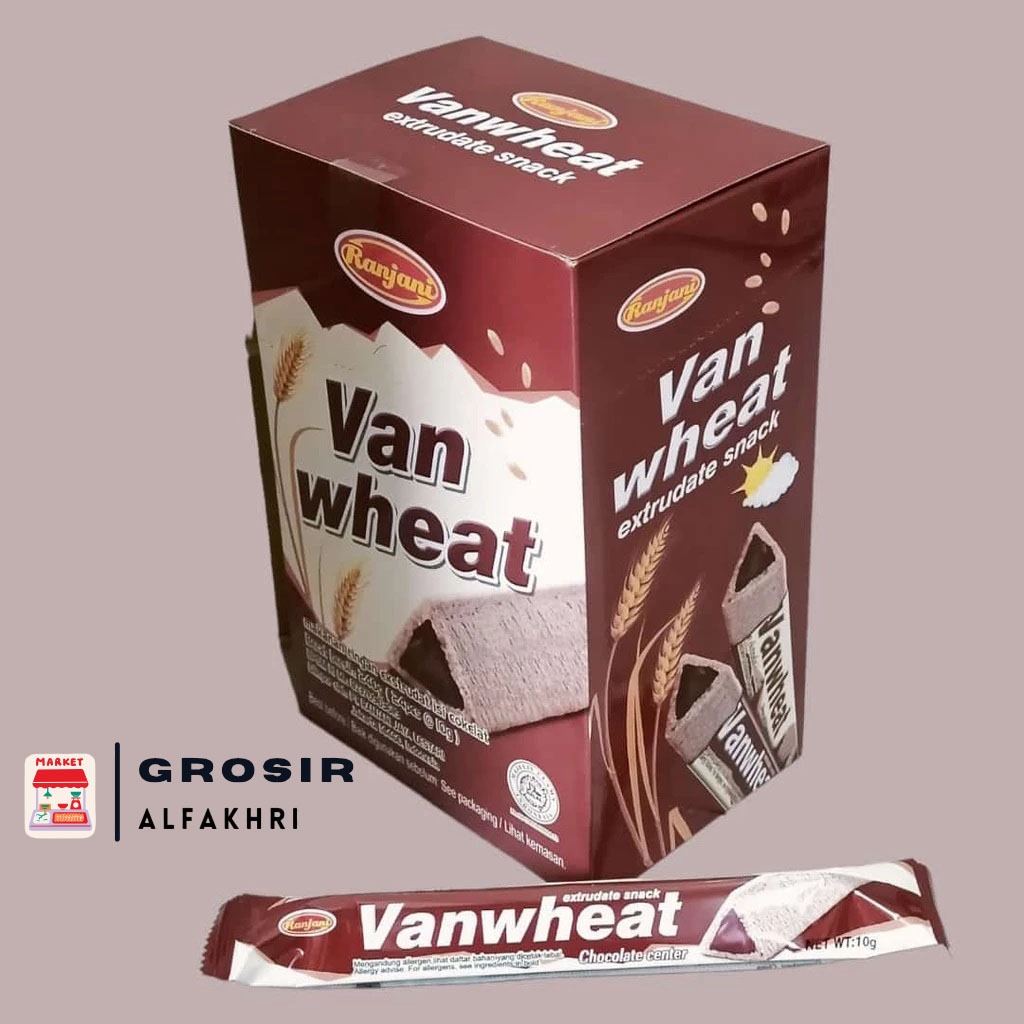 

RANJANI VAN WHEAT SNACK GANDUM COKELAT 10GR ( ISI 24 )