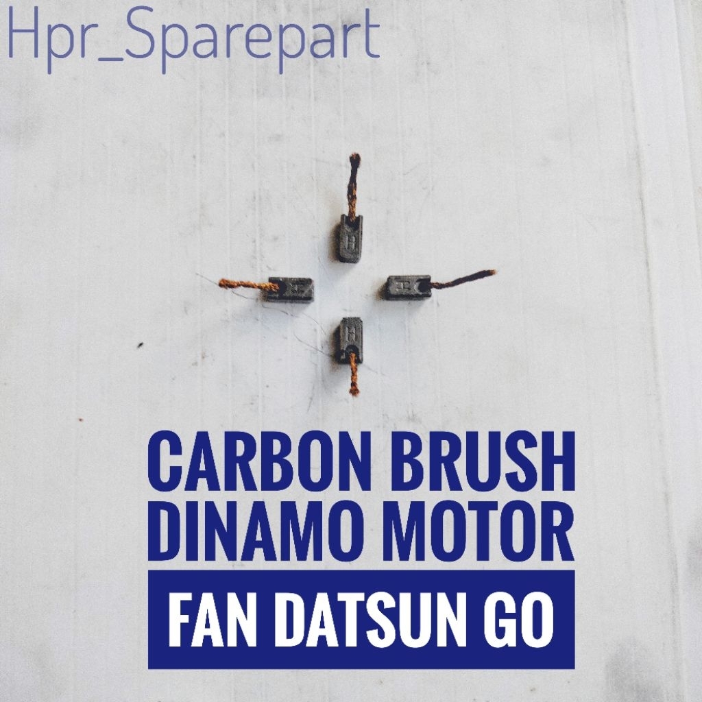 Arang Carbon Brush Dinamo Motor Fan Radiator Datsun Go