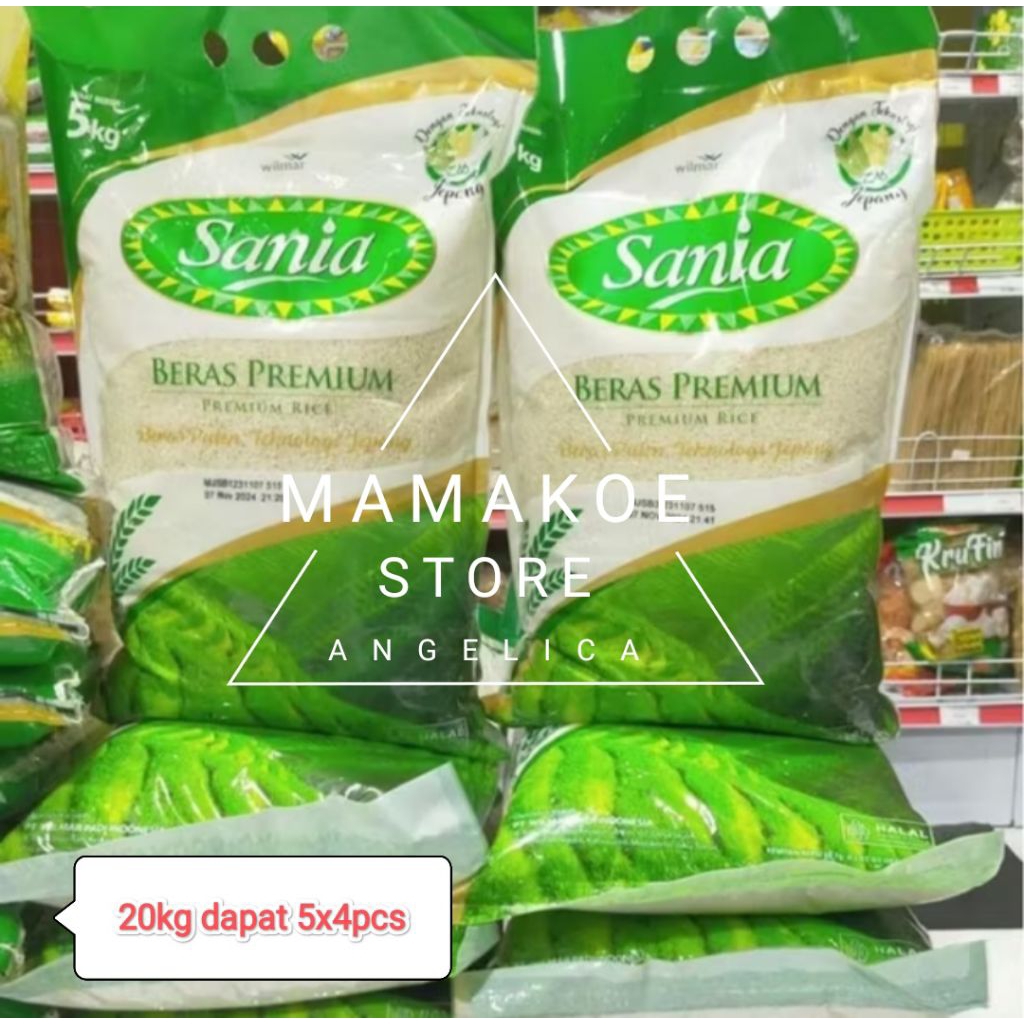 

BERAS SANIA 5KG 1 sak
