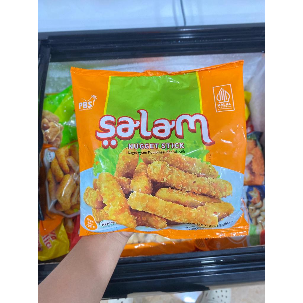 

SALAM NAGET AYAM STICK STIK 5000G/ CHICKEN NUGGET / AYU PUTRI FROZEN FOOD