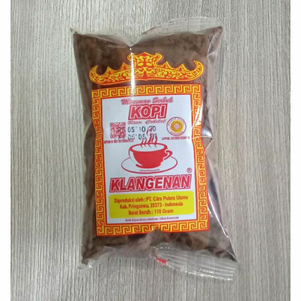 

Kopi Lampung robusta 200 gram