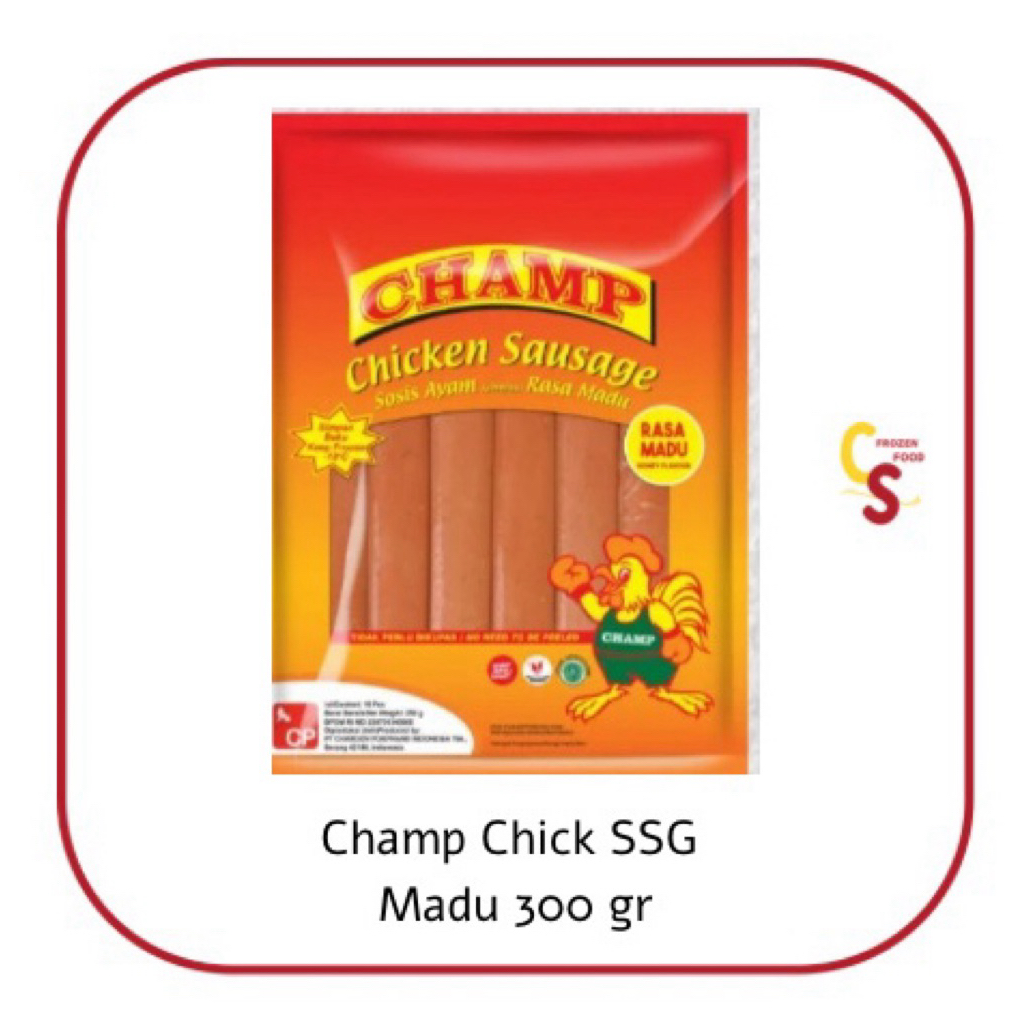

Champ Chick Sosis rasa madu 300 gram