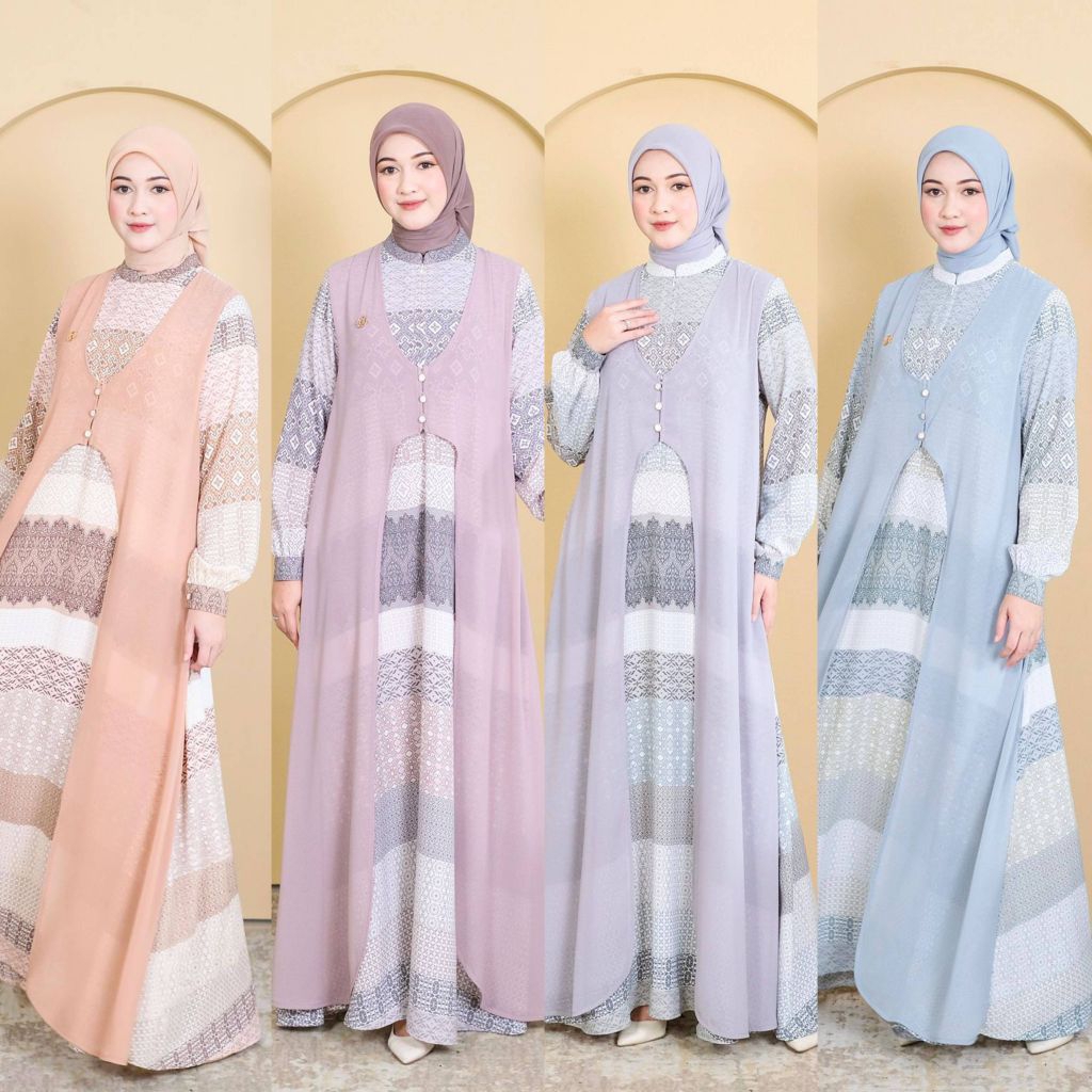 GAMIS DRESS SHABINA ORI PREMIUM BY NINOS
