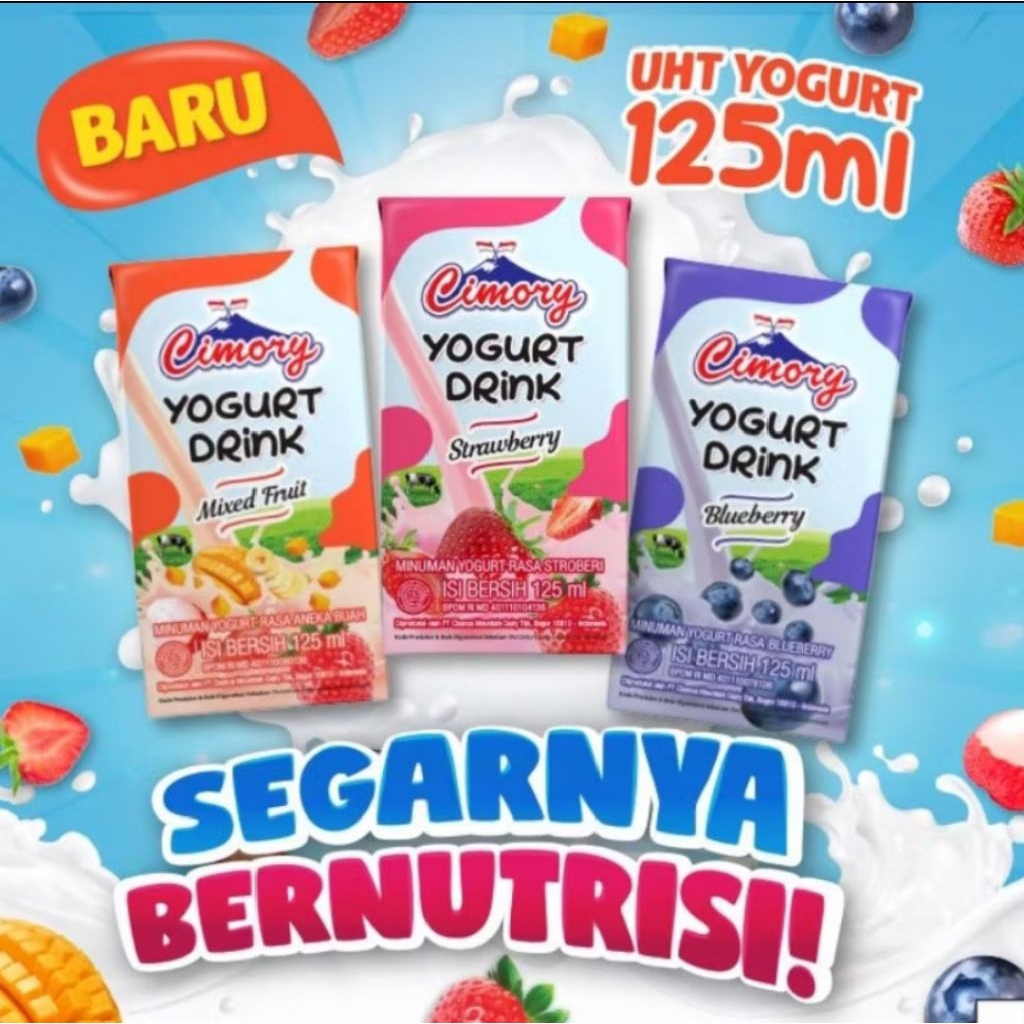 

( 1 DUS / 40 PCS ) CIMORY Yoghurt 125ml