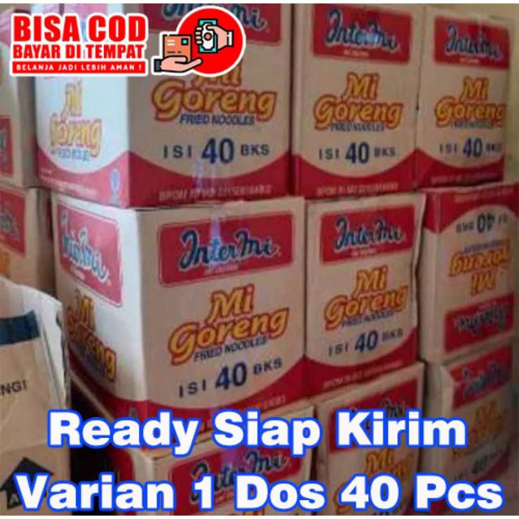 

INTERMIE 1 DUS ISI 40 PCS ALL VARIAN ( GORENG | PEDAS | KALDU AYAM | SOTO )