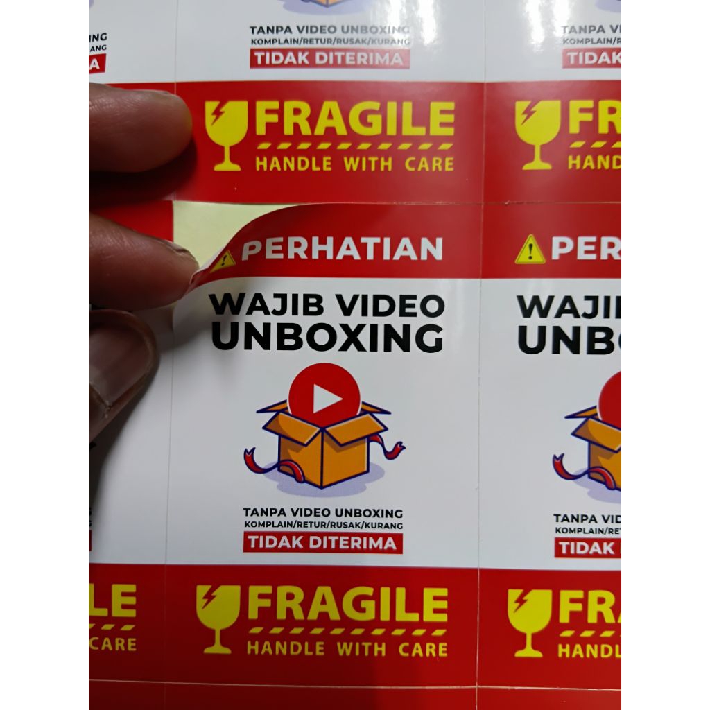 

Stiker Kiss Cut Custom | Cetak Stiker Desain Sendiri | Vinyl Tahan Air & Awet