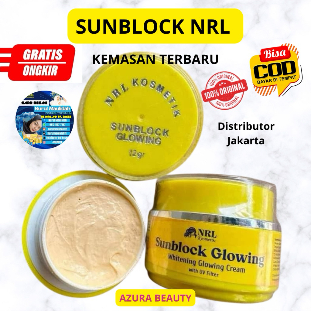 SUNBLOCK NRL KEMASAN BARU ORIGINAL