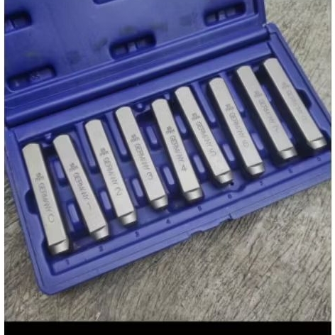 

Angka ketok 15mm MASUS Stamp punch letter Germany