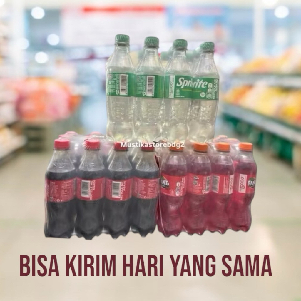 

Perpak Fanta Cola Sprite 390 ML Isi 12