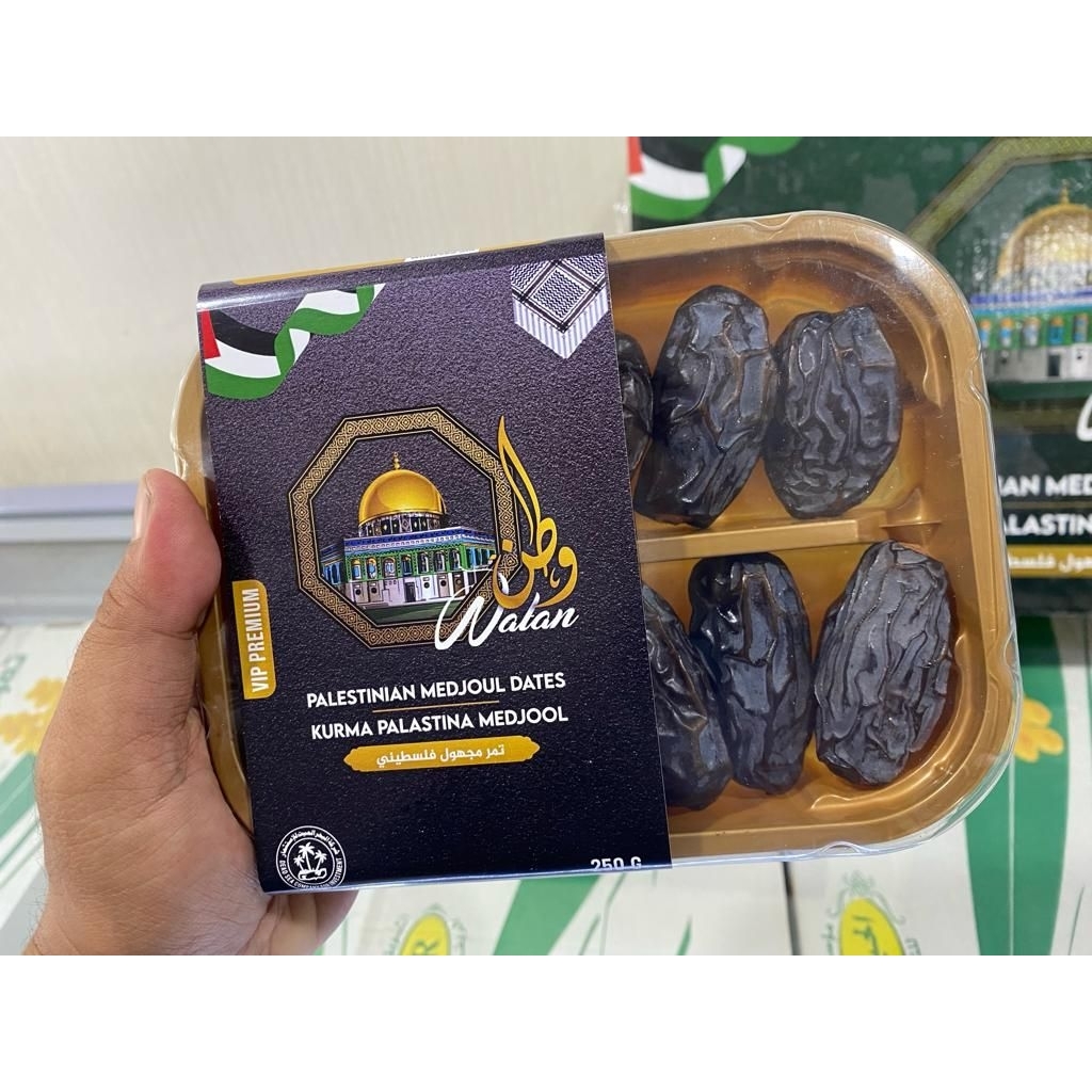 

Kurma Medjol Palestine Premium Super Jumbo legit 1kg, 500gram, 250gram