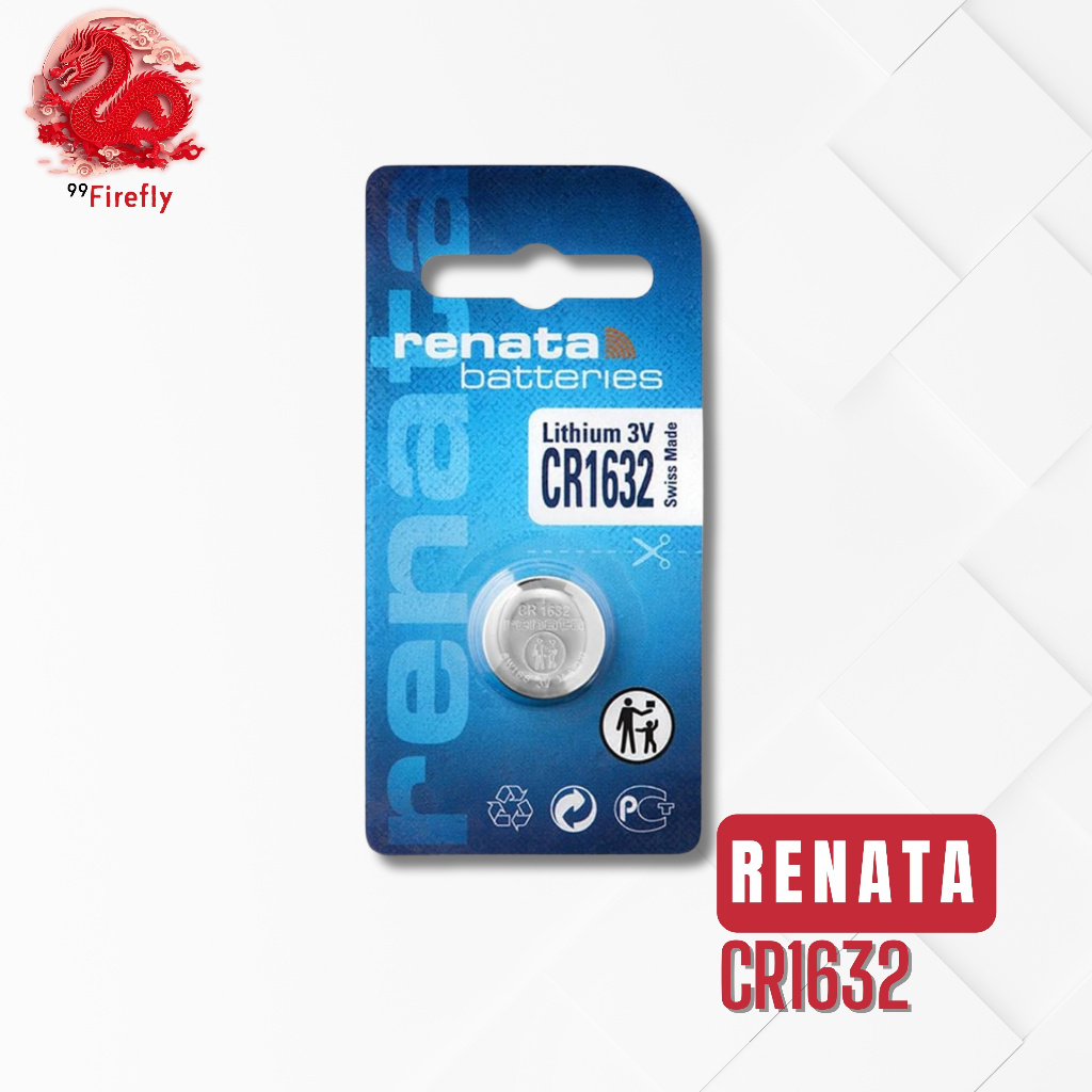 RENATA Baterai CR1632 1632 Swiss