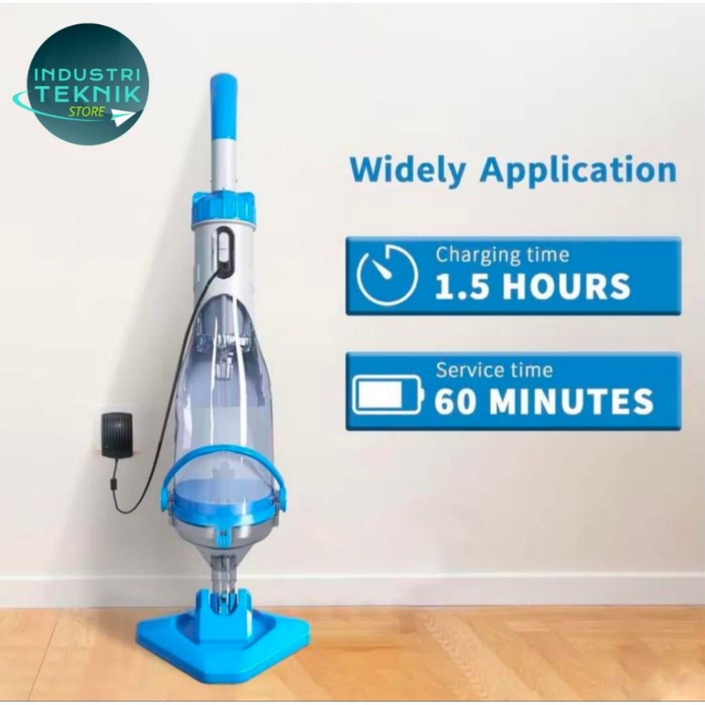 Mesin Vacum Pembersih Kolam Renang dan Kolam Ikan Emaux Portable Alat Vacum Swimming Pool