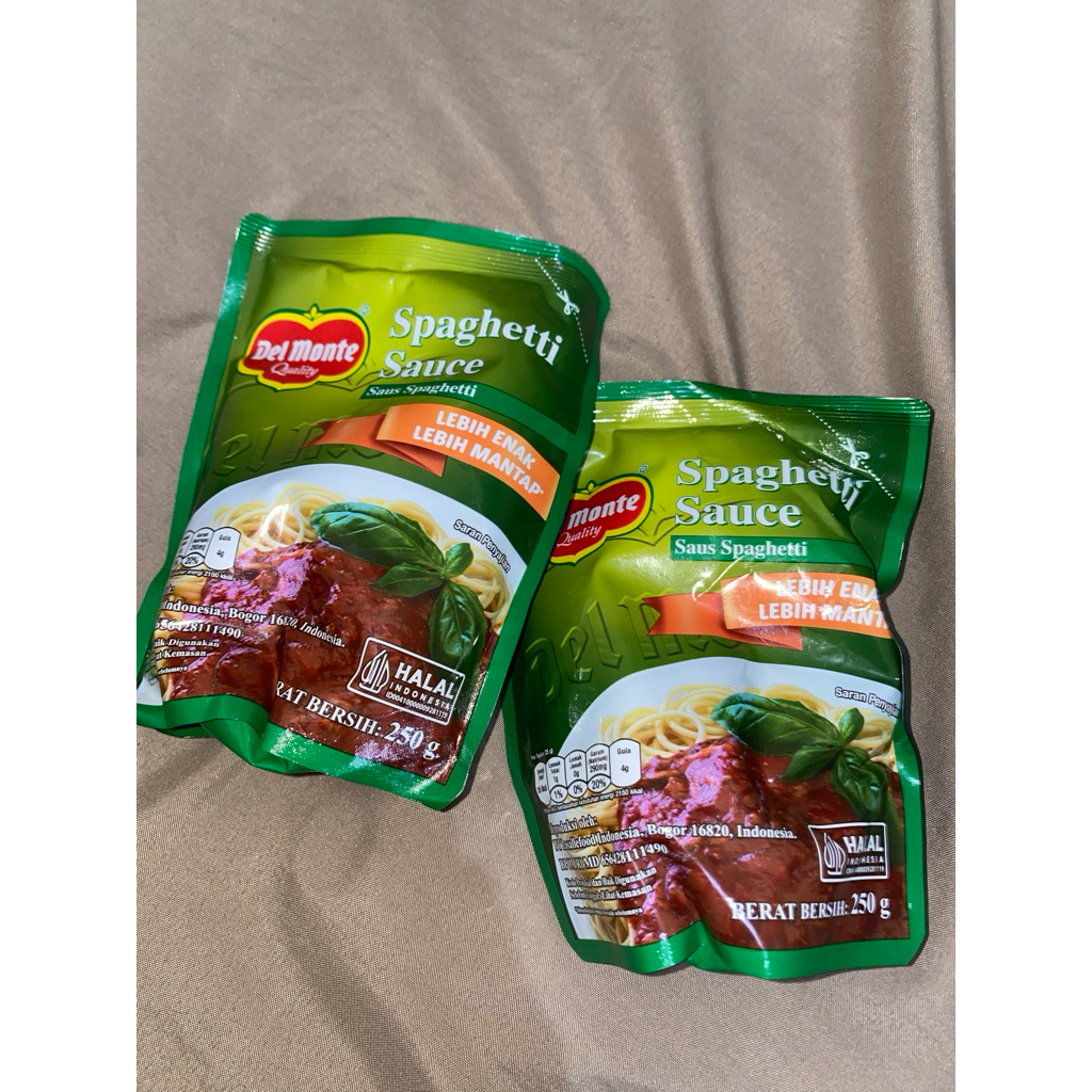 

Delmonte Spaghetti Sauce 250gr