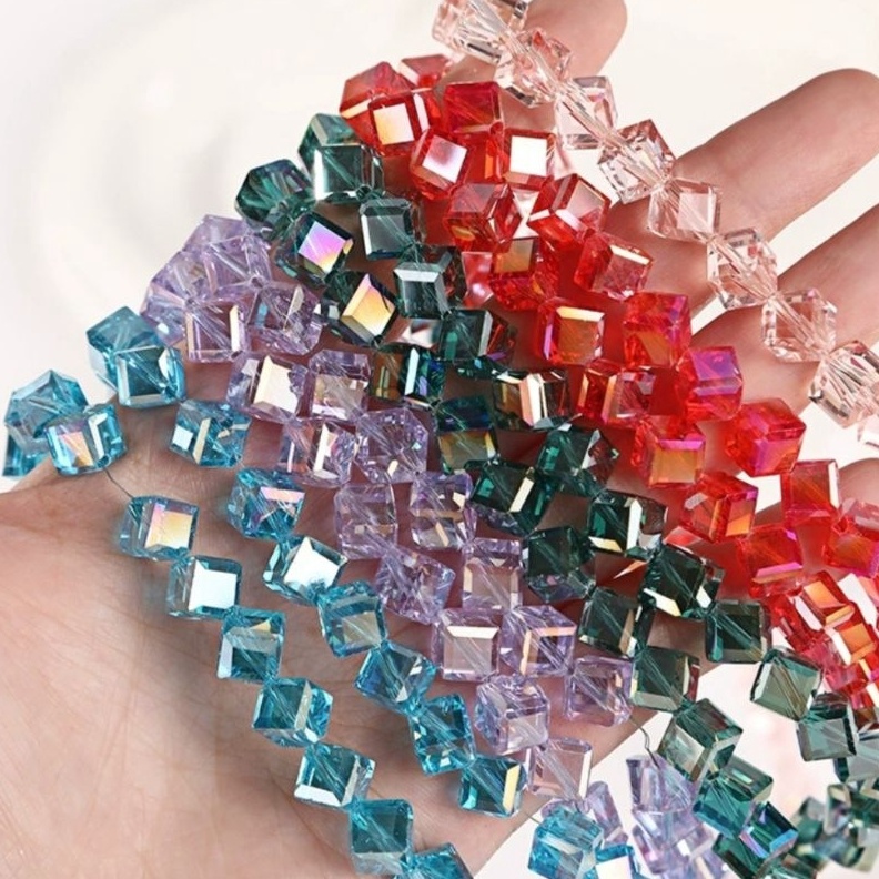 KODE K6B Grosir 72pcs Manik Ketupat 8mm Ceko Kristal 3A AAA Swarovski Crystal Beads Premium luxury m