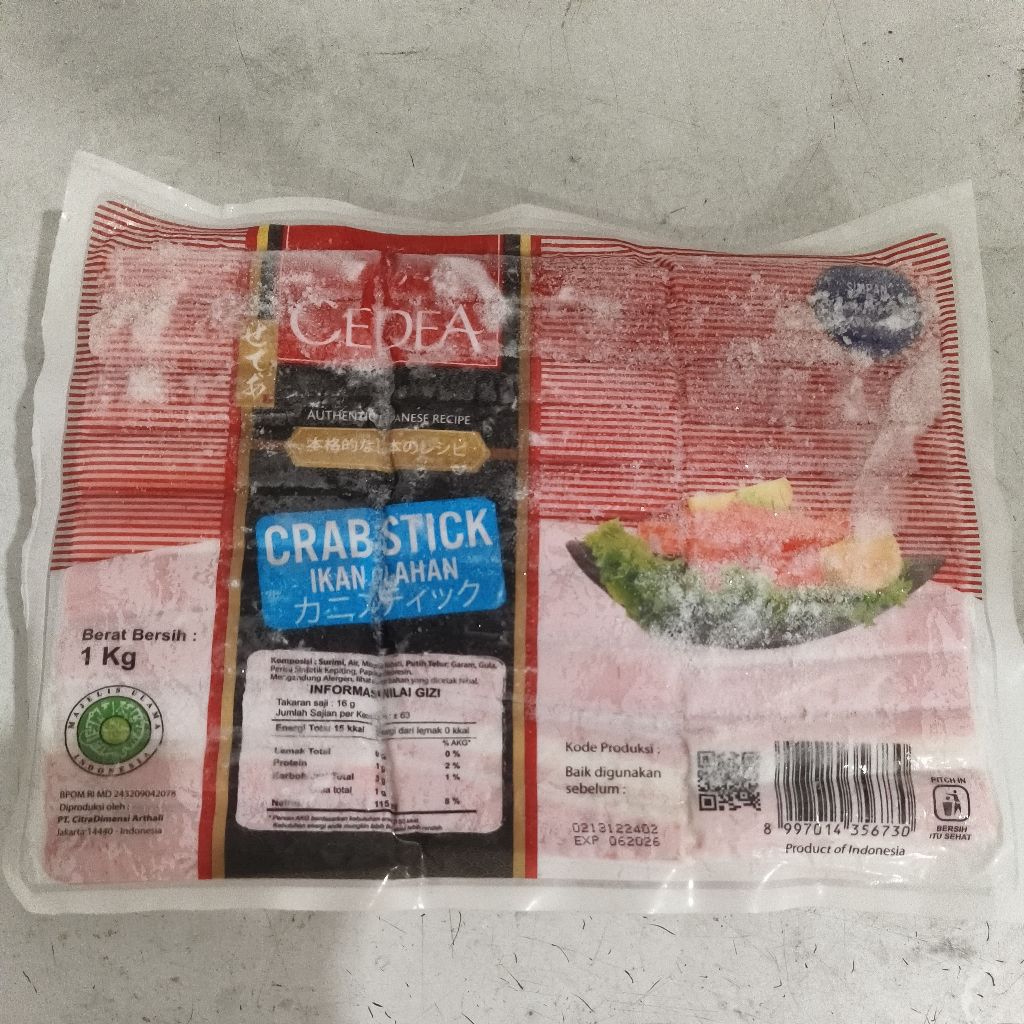 

Crab Stick Cedea 1kg