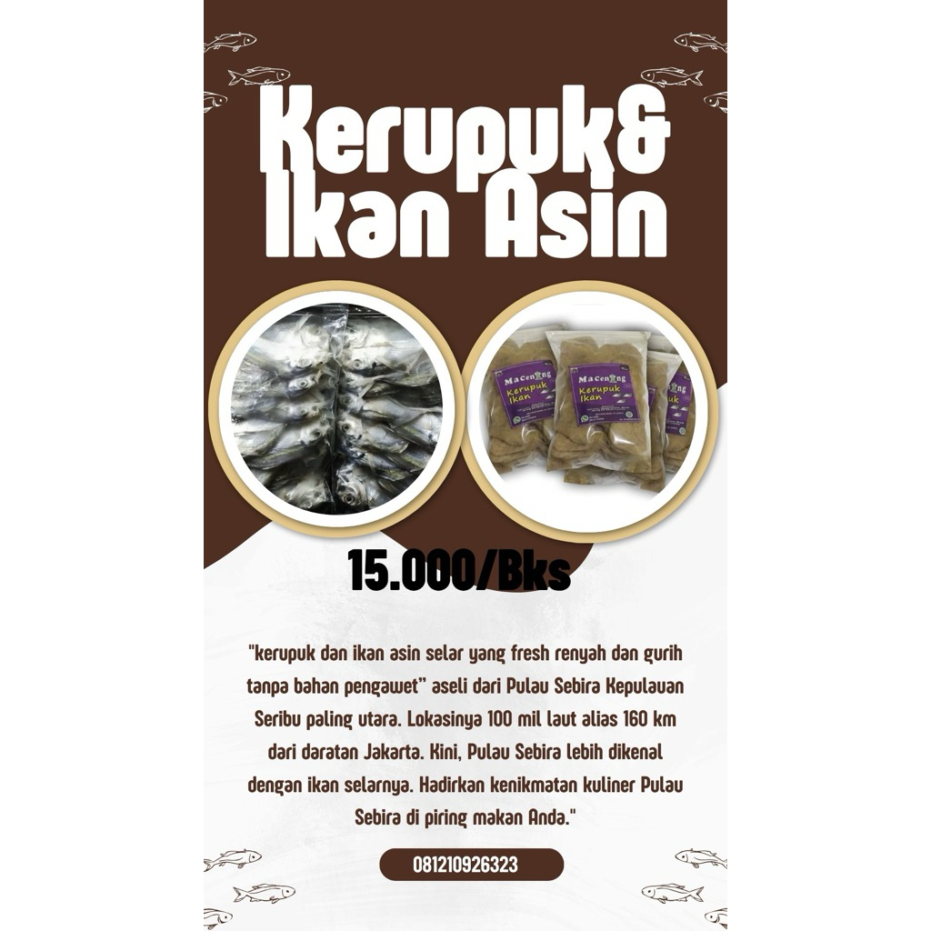 

Ikan asin selar belah