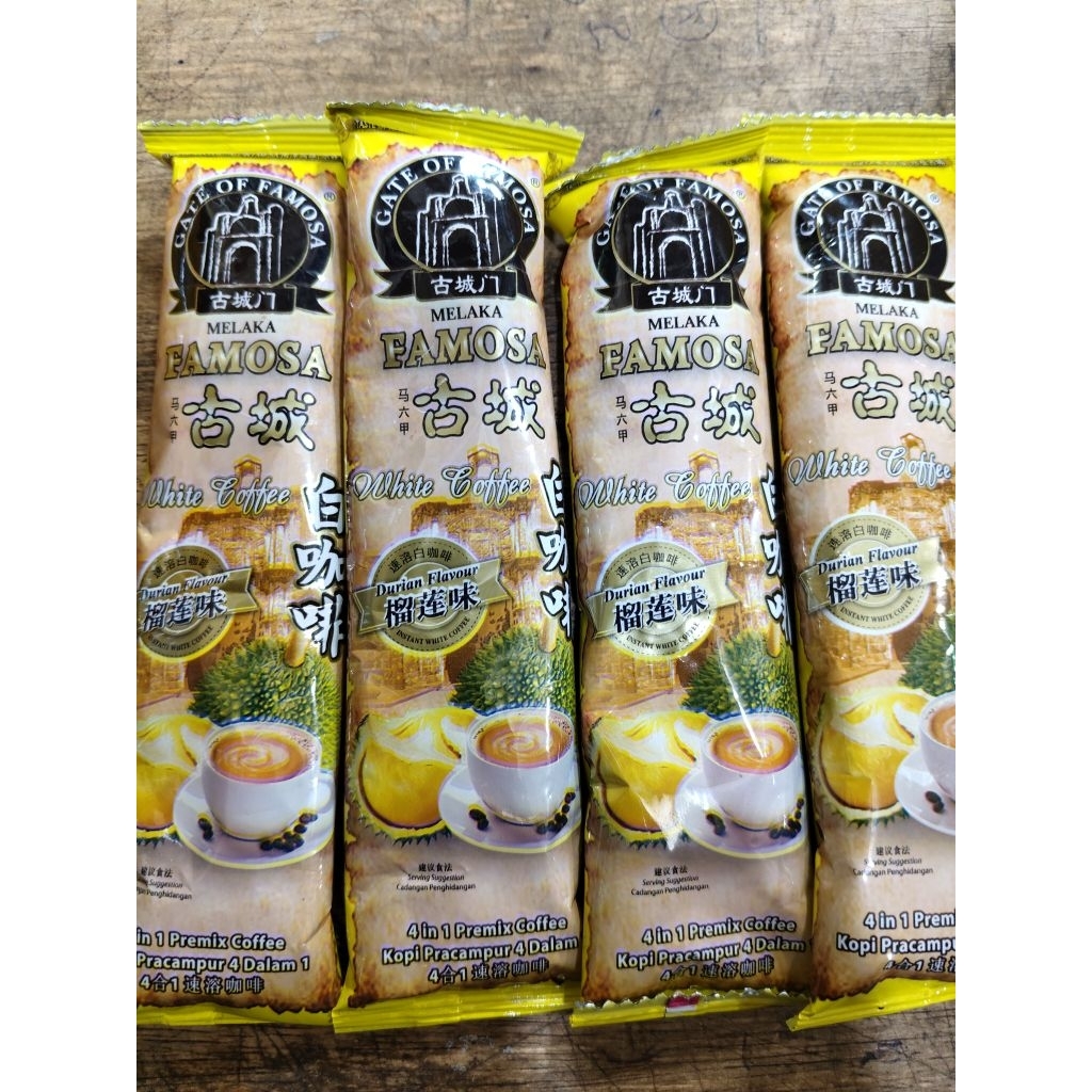 

MELAKA FAMOSA WHITE COFFEE DURIAN 1 pcs