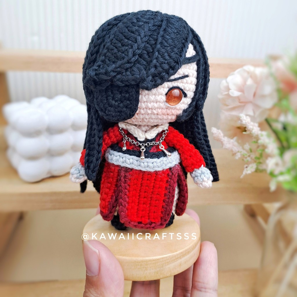 Boneka Rajut Amigurumi Hua Cheng Heaven Official's Blessing