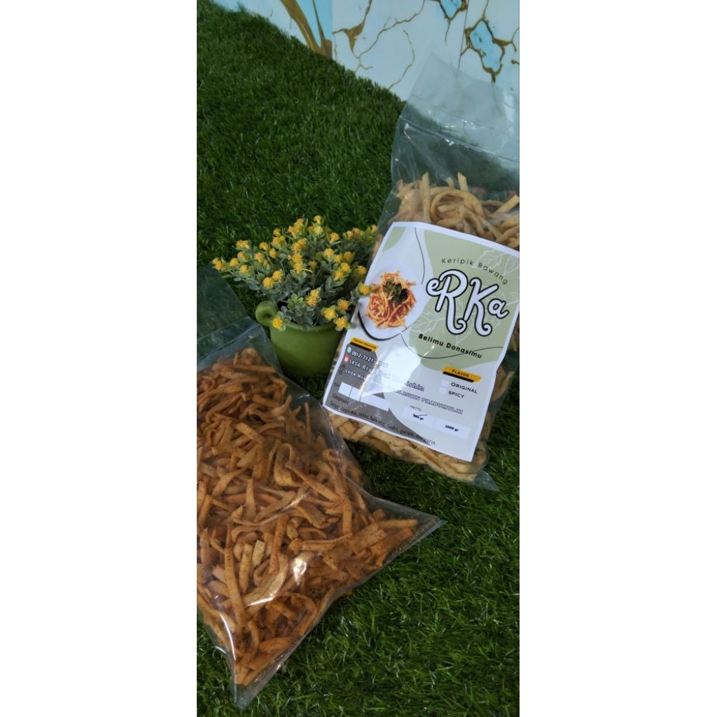 

stik bawang pedas gurih 500g_ Belimu donasimu