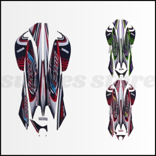 Stiker Striping Standart Mio J 2013 - List Stiker Standar Mio J 2013 - Striping Standar Mio J 2013