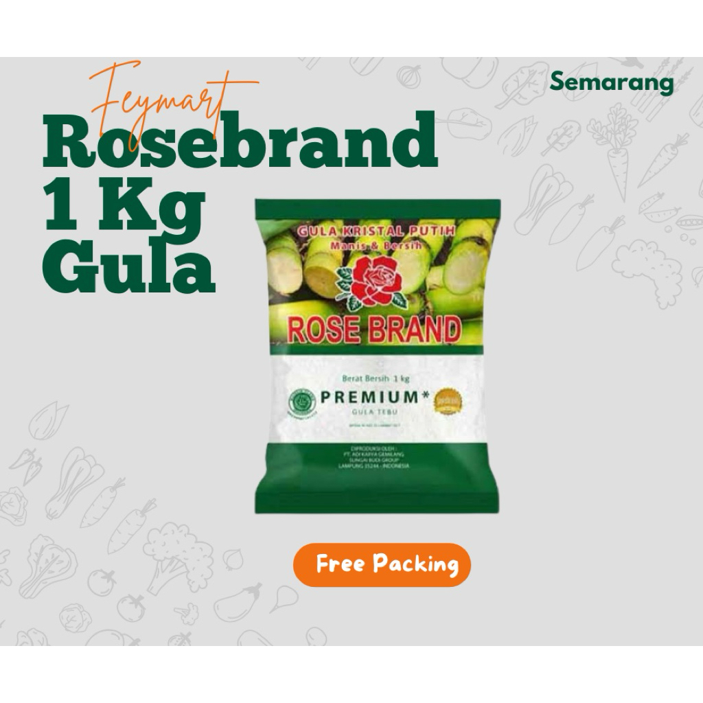 

Feymart X Kyza - Rosebrand 1 Kg Gula Premium - Semarang