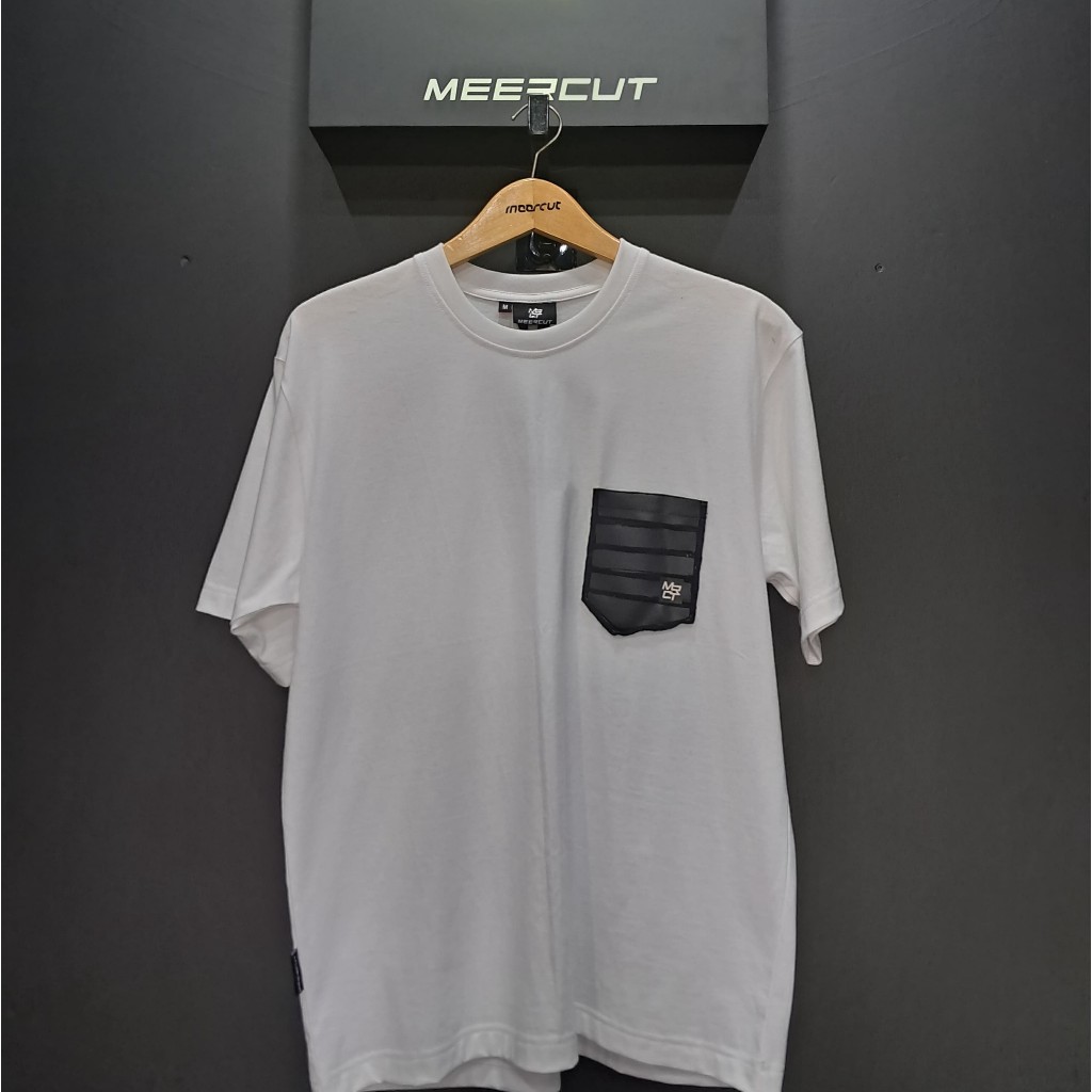 Tshirt Oversize Boxy Meercut katun Combed 24s M 378