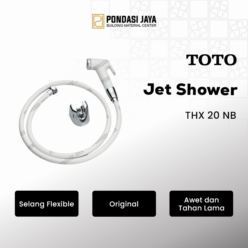 Jet Shower Toto THX20NB White | Jet Shower Original Toto THX20NB | Jet Shower Kamar Mandi | Jet Show